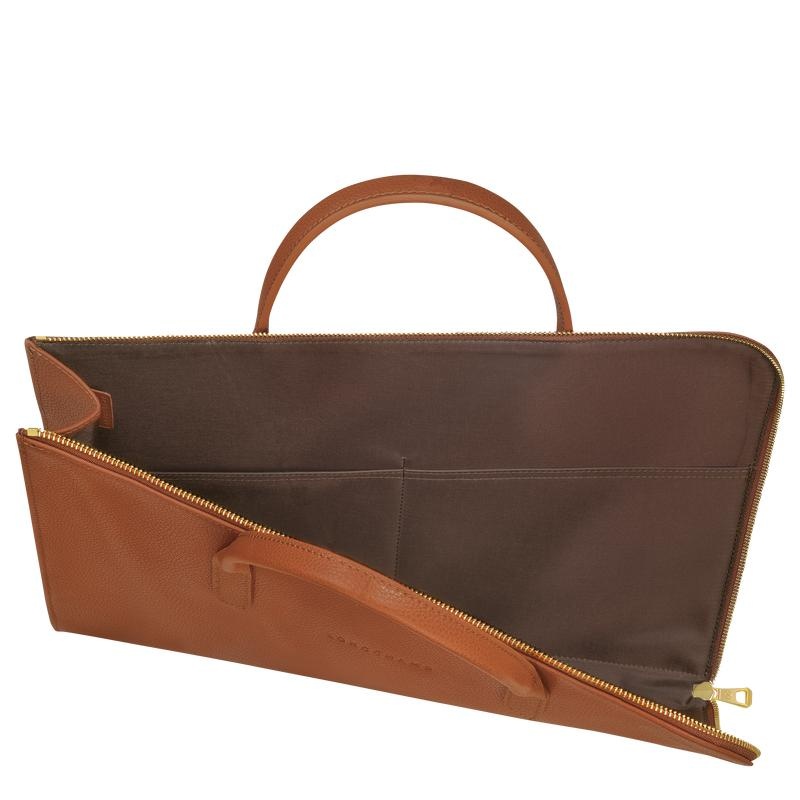 Longchamp Le Foulonné S Aktentasche Damen Braun | 0623-JFAIL