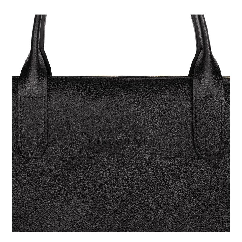 Longchamp Le Foulonné S Aktentasche Herren Schwarz | 6023-FHLAR