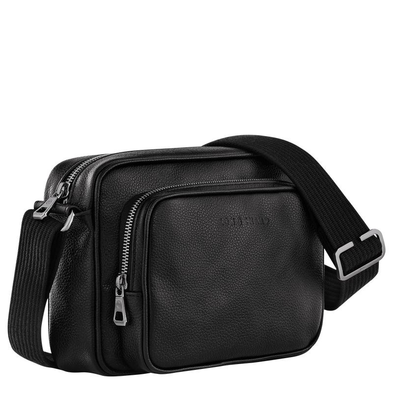 Longchamp Le Foulonné S Camera Bag Herren Schwarz | 6431-JXHRA