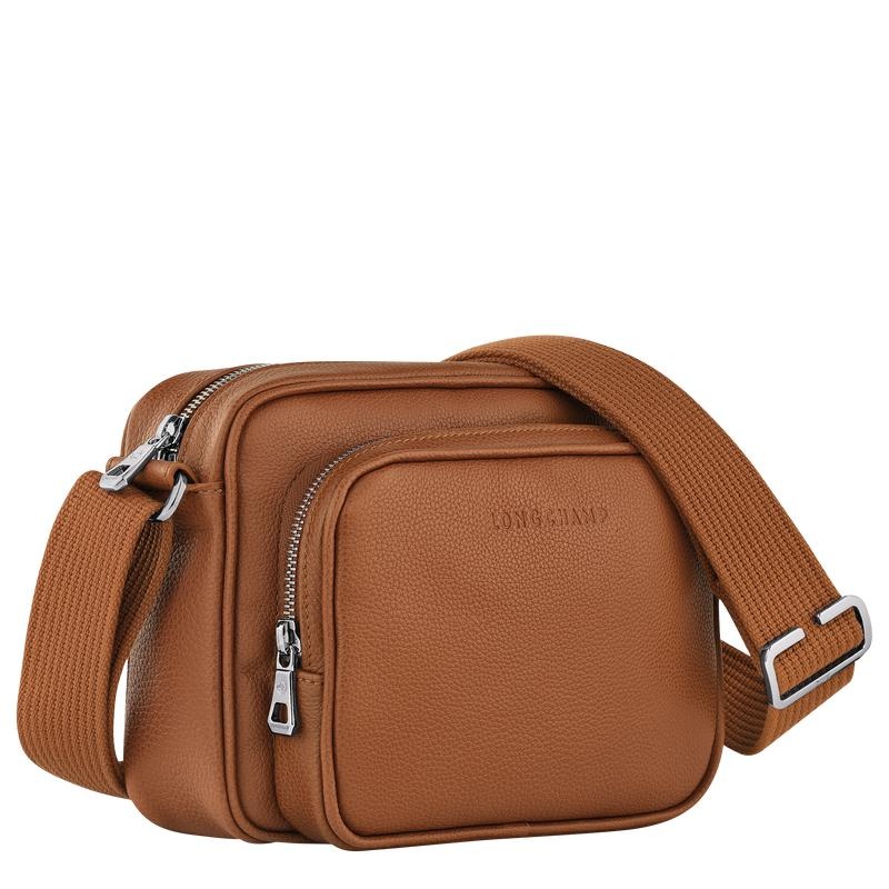 Longchamp Le Foulonné S Camera Bag Herren Braun | 6248-FHRSN