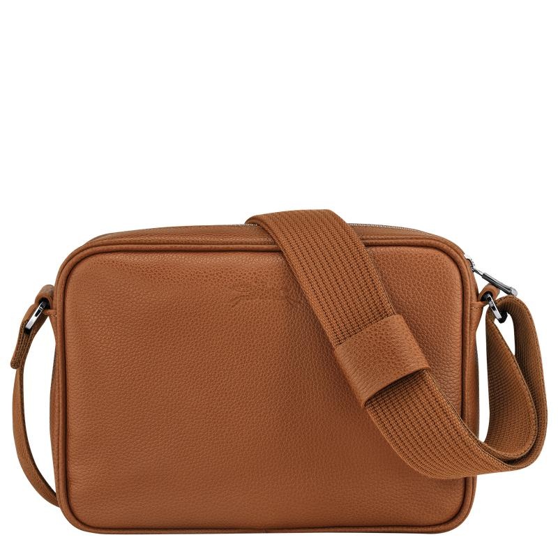 Longchamp Le Foulonné S Camera Bag Herren Braun | 6248-FHRSN