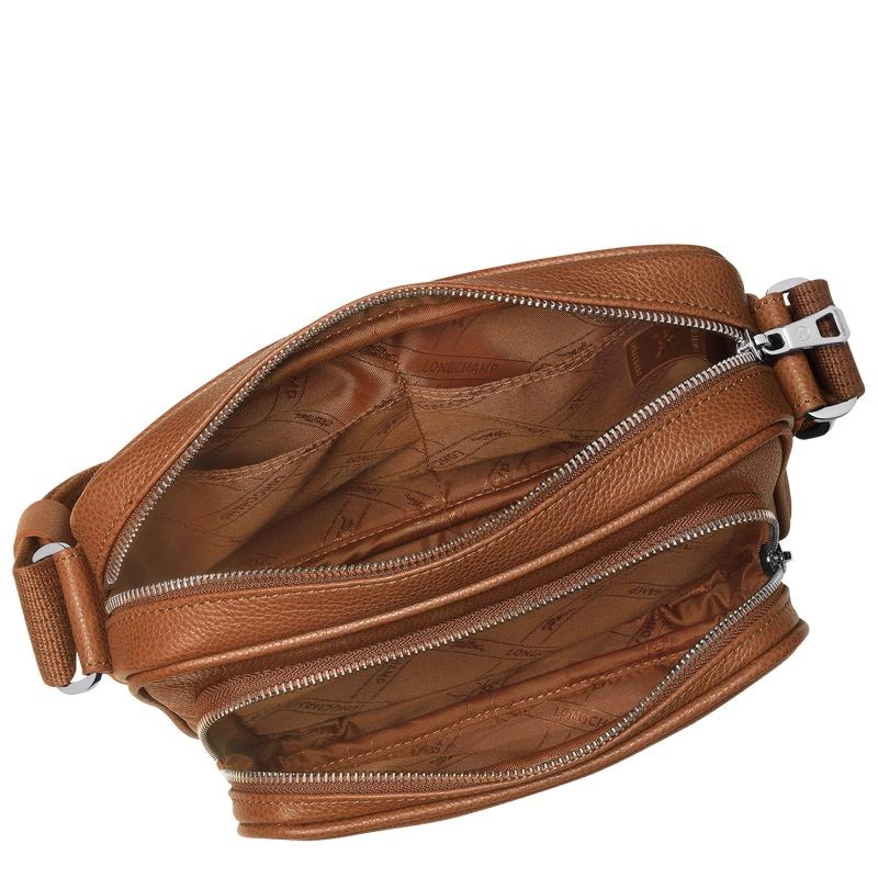 Longchamp Le Foulonné S Camera Bag Herren Braun | 6248-FHRSN