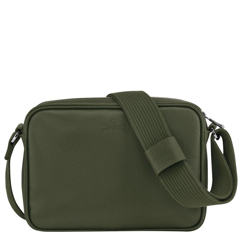 Longchamp Le Foulonné S Camera Bag Herren Khaki | 0154-XGINA