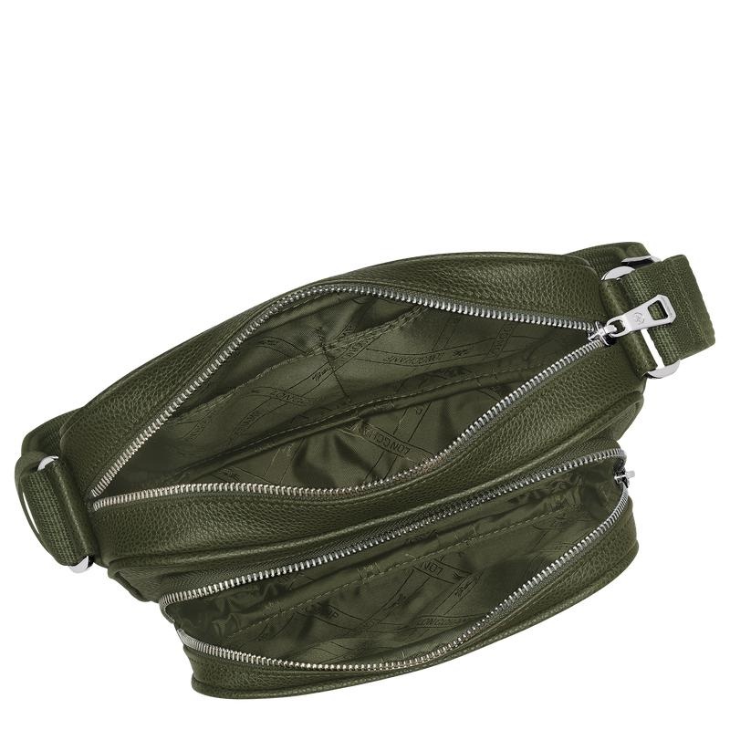 Longchamp Le Foulonné S Camera Bag Herren Khaki | 0154-XGINA