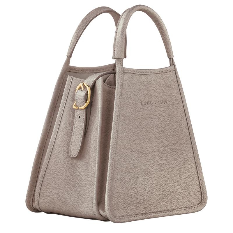 Longchamp Le Foulonné S Handtasche Damen Grau | 5876-RMPJZ