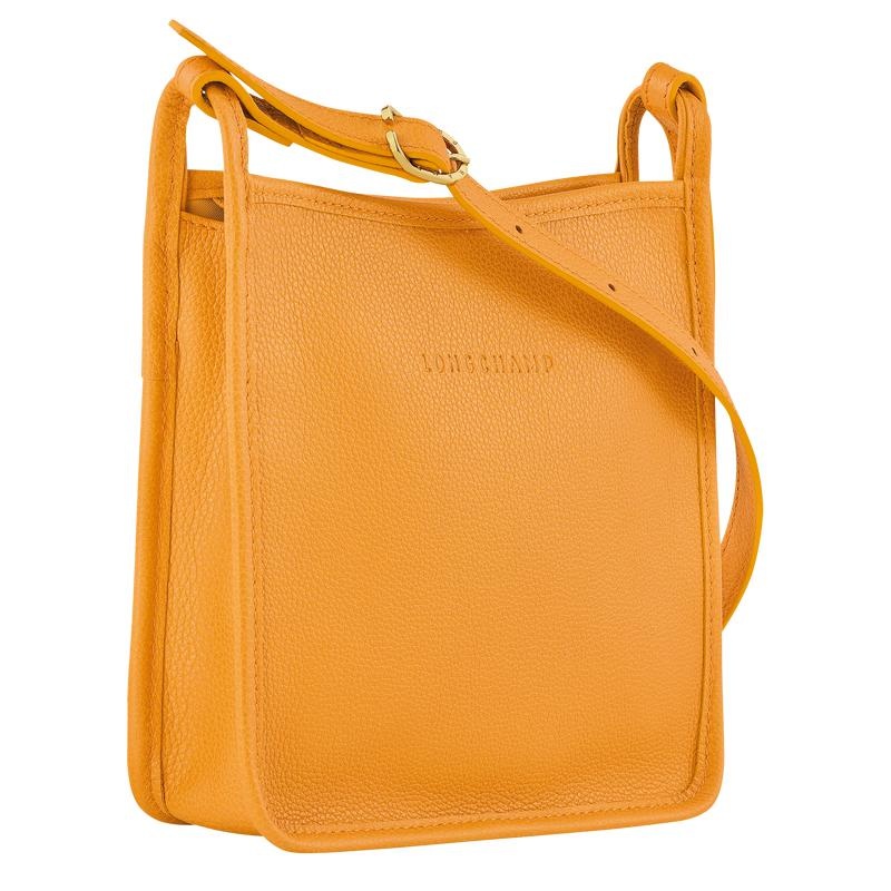 Longchamp Le Foulonné S Umhängetasche Damen Aprikose Orange | 9065-BJTSR