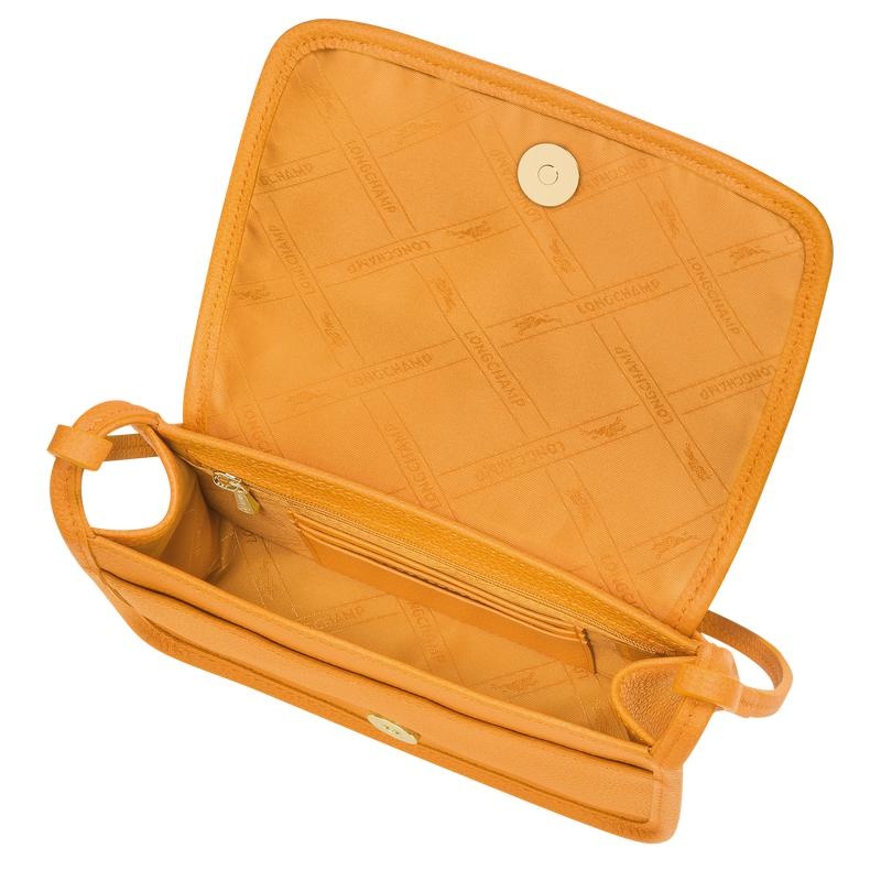 Longchamp Le Foulonné XS Geldbörse Damen Aprikose Orange | 4287-JBFMI