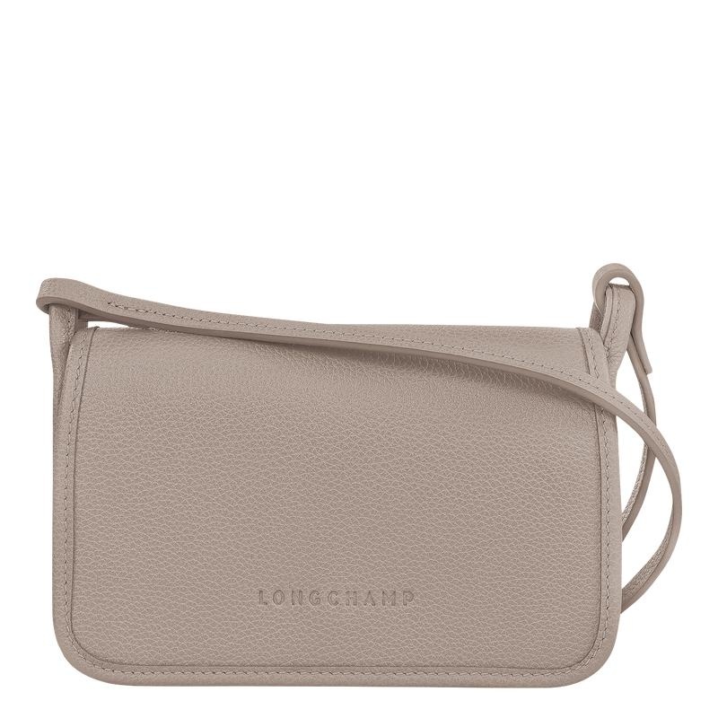 Longchamp Le Foulonné XS Geldbörse Damen Grau | 7520-ZUBCH