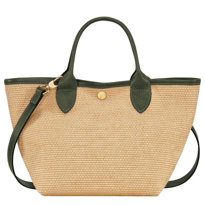 Longchamp Le Panier Pliage S Basket Bag Damen Khaki | 9674-VREHZ