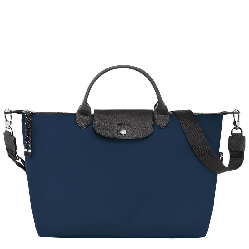 Longchamp Le Pliage Energy XL Handtasche Damen Navy | 0682-XUYHC