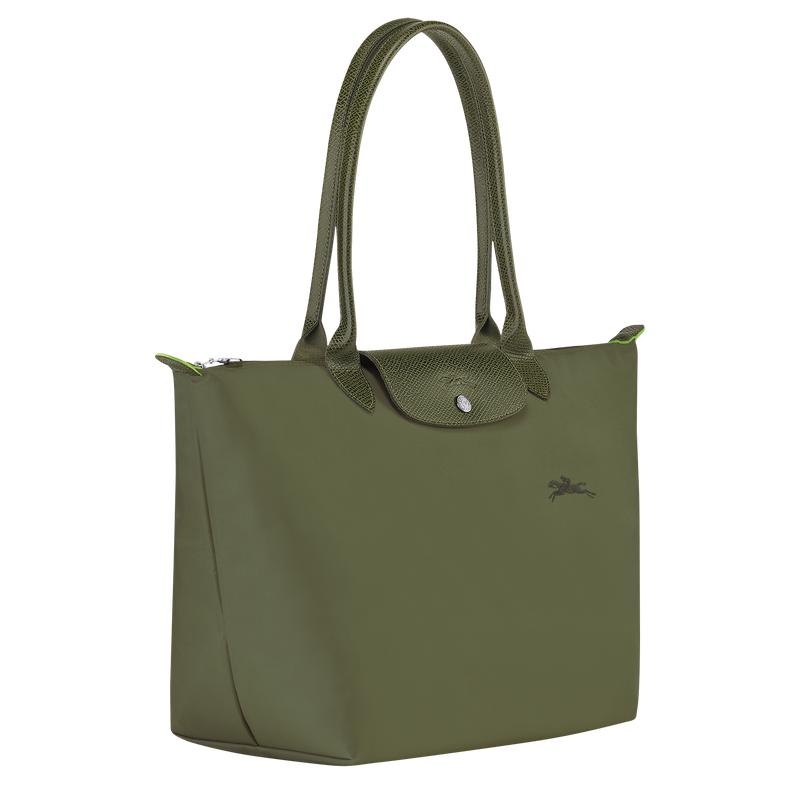 Longchamp Le Pliage Green L Tragetaschen Damen Grün | 8237-OMVRZ