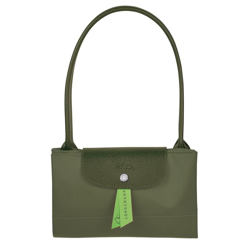 Longchamp Le Pliage Green L Tragetaschen Damen Grün | 8237-OMVRZ