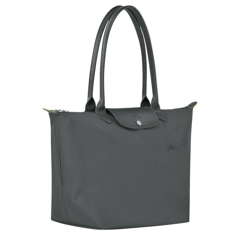 Longchamp Le Pliage Green L Tragetaschen Damen Grau | 6517-HAKXC