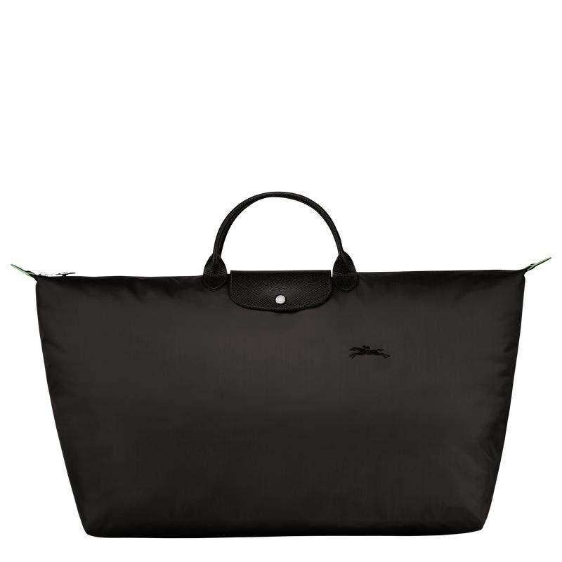 Longchamp Le Pliage Green M Reisetasche Damen Schwarz | 1983-RYPKW