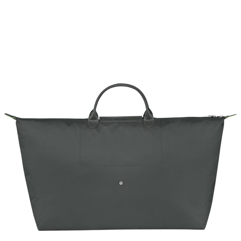 Longchamp Le Pliage Green M Reisetasche Damen Grau | 6815-KWGEL