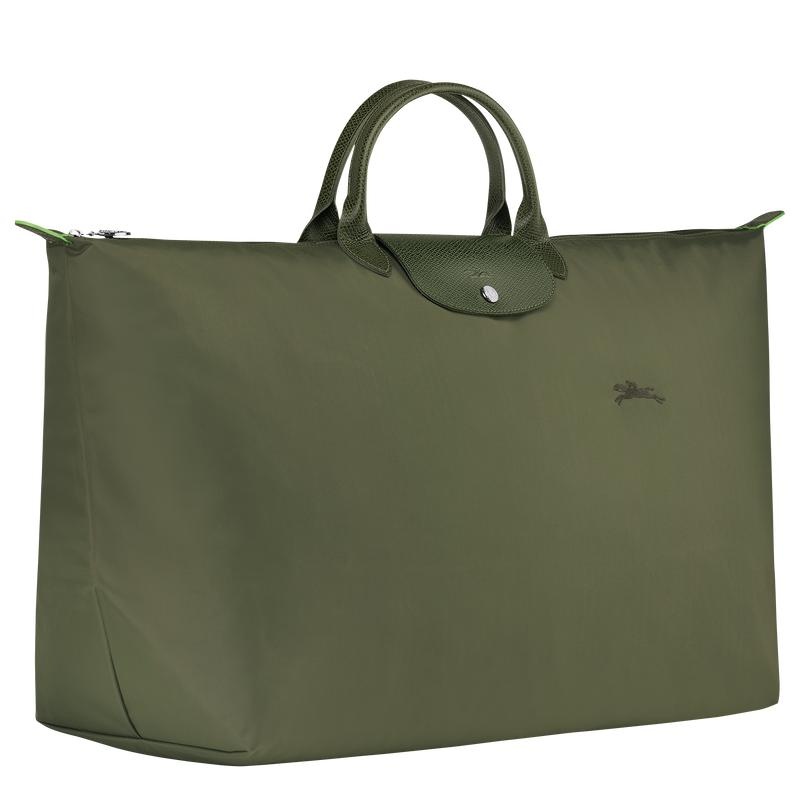 Longchamp Le Pliage Green M Reisetasche Herren Grün | 2137-SHOJB