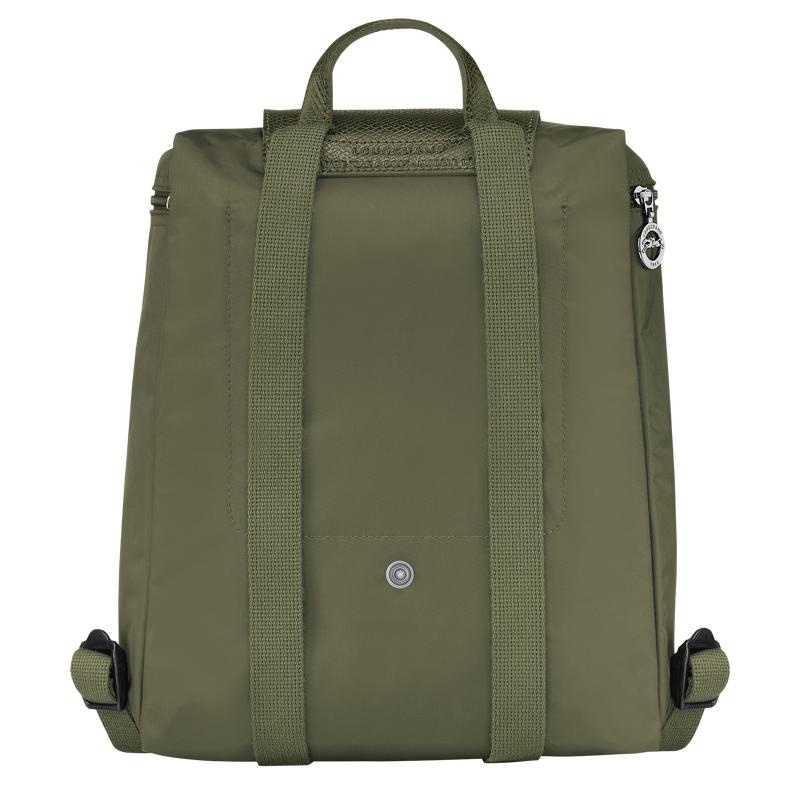 Longchamp Le Pliage Green M Rucksäcke Damen Grün | 8340-LZDIH