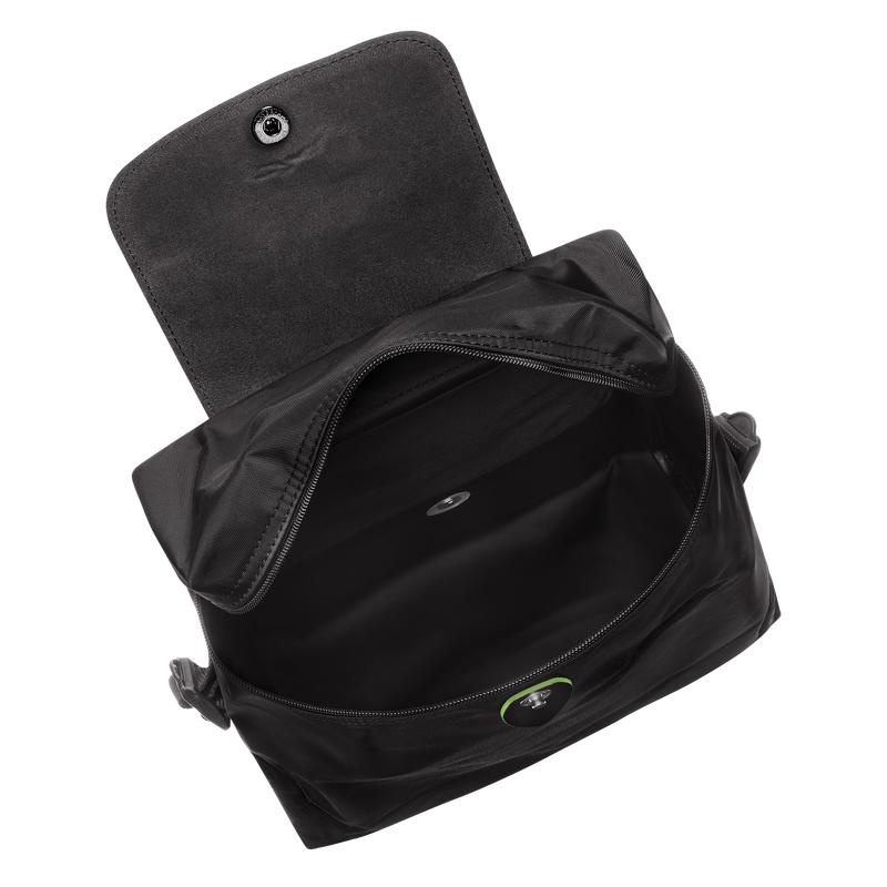 Longchamp Le Pliage Green M Rucksäcke Herren Schwarz | 6345-GDMCH