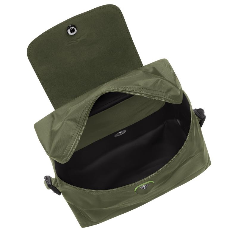 Longchamp Le Pliage Green M Rucksäcke Herren Grün | 5803-FCTGM