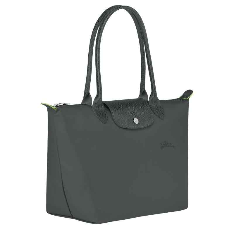 Longchamp Le Pliage Green M Tragetaschen Damen Grau | 2631-PNISH