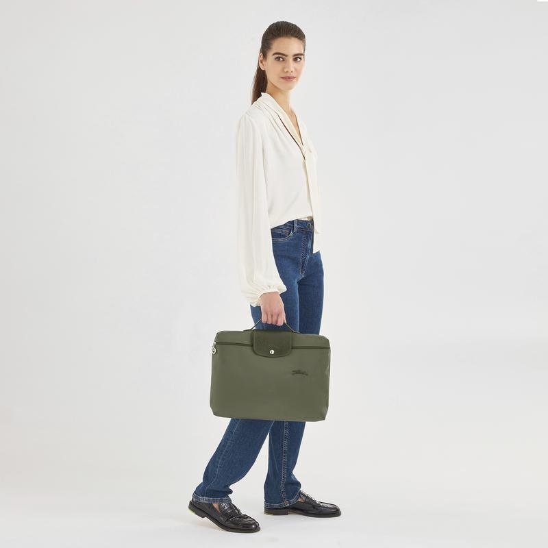 Longchamp Le Pliage Green S Aktentasche Damen Grün | 7304-SGCDR