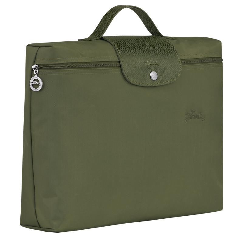 Longchamp Le Pliage Green S Aktentasche Herren Grün | 5460-KMERO