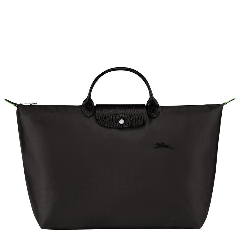 Longchamp Le Pliage Green S Reisetasche Herren Schwarz | 4327-HROZM