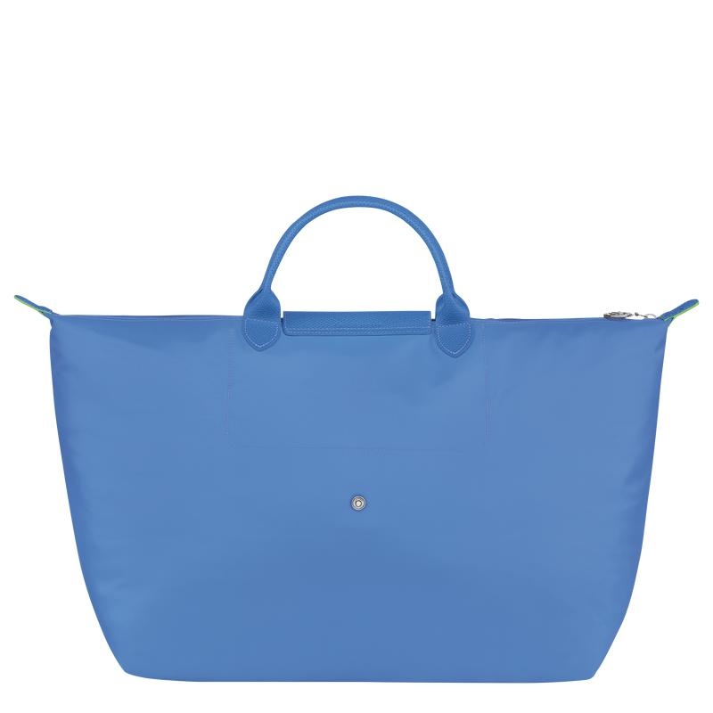 Longchamp Le Pliage Green S Reisetasche Herren Blau | 7845-HMTYB