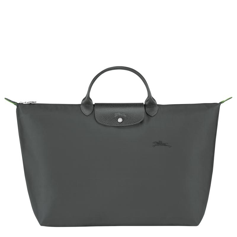 Longchamp Le Pliage Green S Reisetasche Herren Grau | 9431-FSQEC