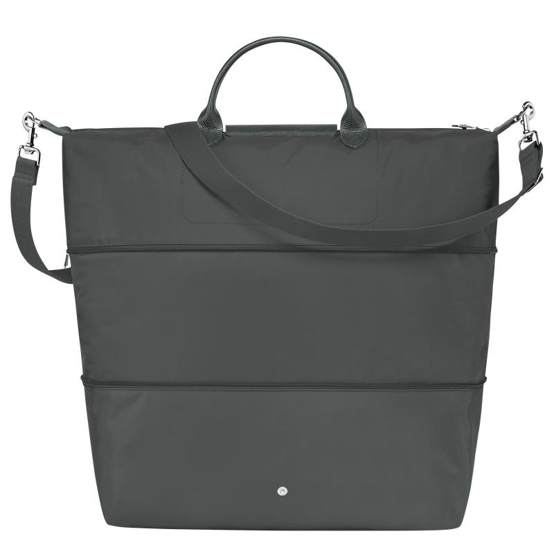 Longchamp Le Pliage Green expandable Reisetasche Herren Grau | 9052-RVYEQ