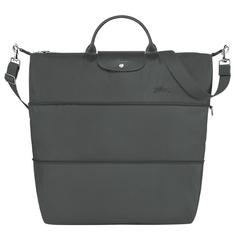 Longchamp Le Pliage Green expandable Reisetasche Herren Grau | 9052-RVYEQ