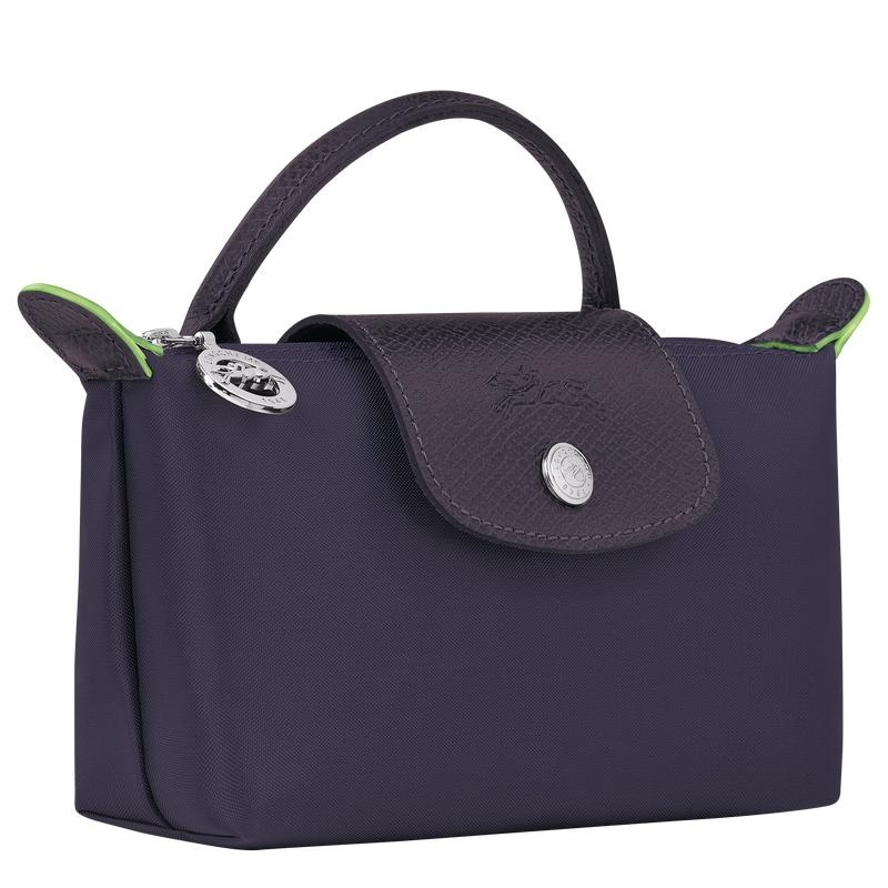 Longchamp Le Pliage Green with handle Beuteltasche Damen Lila | 5624-JWYSZ