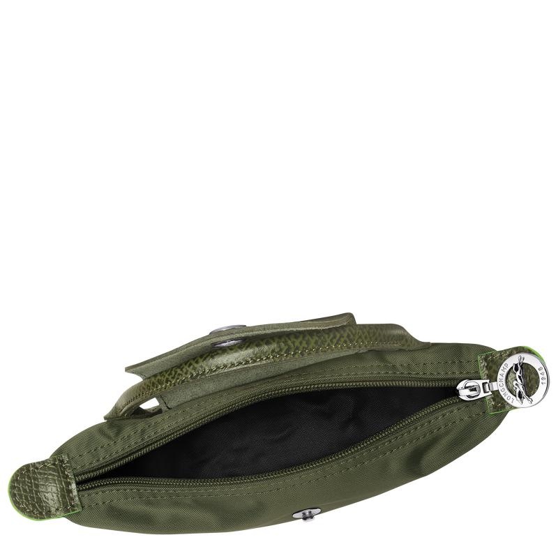 Longchamp Le Pliage Green with handle Beuteltasche Herren Grün | 3698-UPDAB