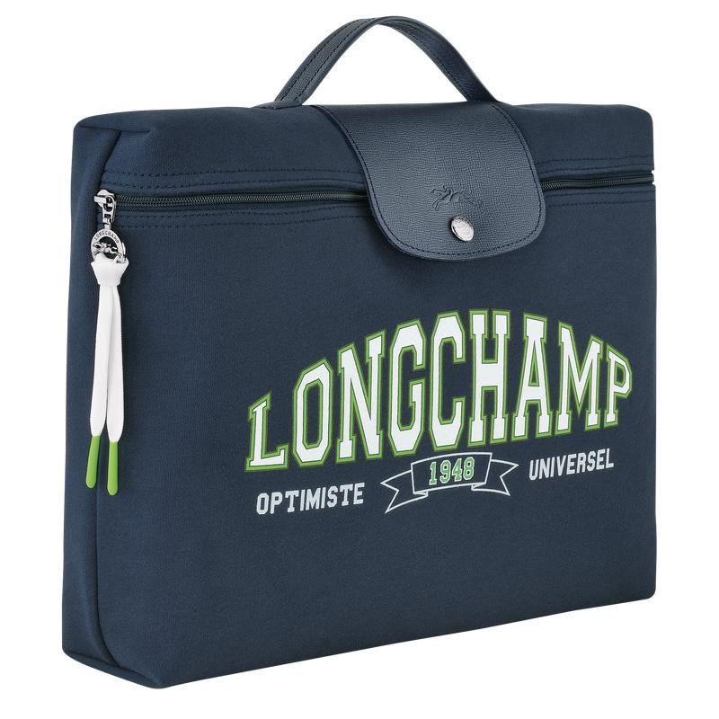 Longchamp Le Pliage Kollektion Aktentasche Herren Navy | 9610-YHVBR