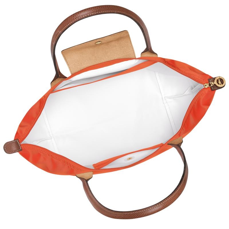 Longchamp Le Pliage Original L Tragetaschen Damen Orange | 2405-XGQAC