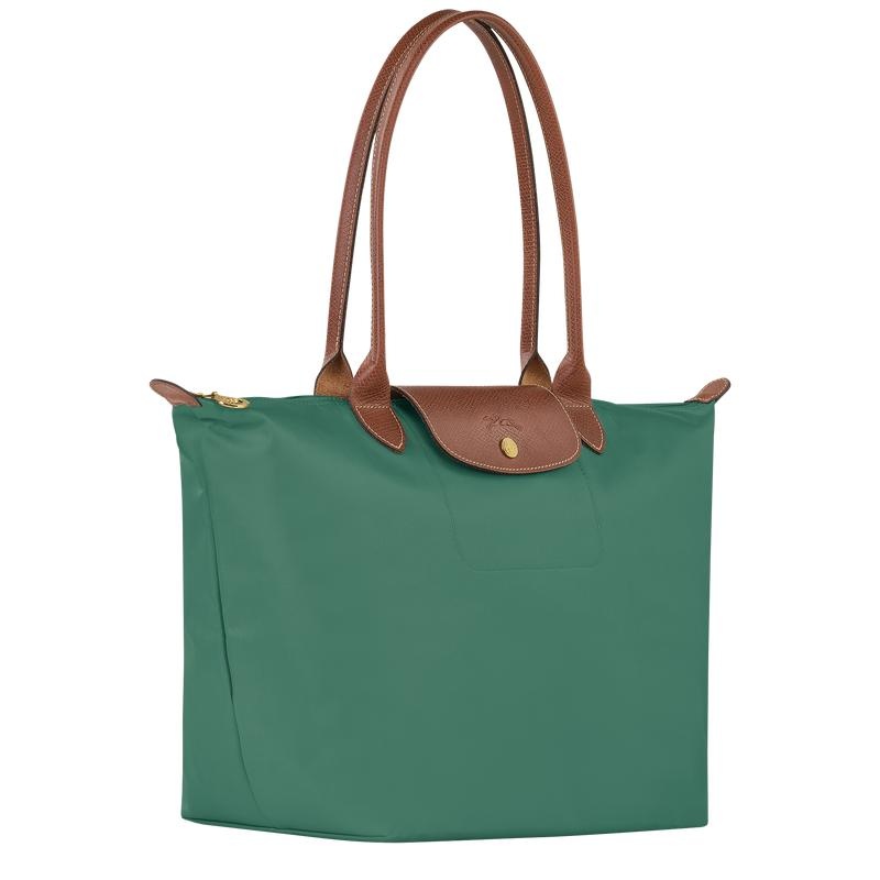 Longchamp Le Pliage Original L Tragetaschen Damen Grün | 5483-SDFLI