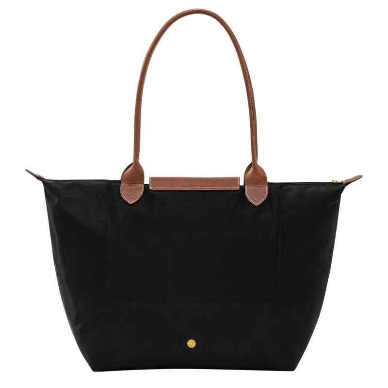 Longchamp Le Pliage Original L Tragetaschen Damen Schwarz | 0137-MHCEK