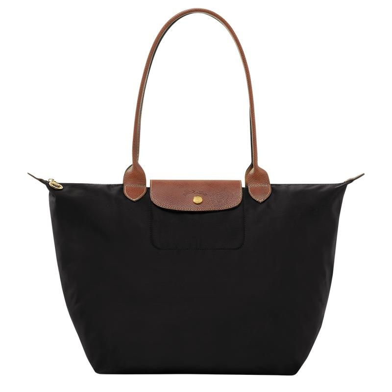 Longchamp Le Pliage Original L Tragetaschen Damen Schwarz | 0137-MHCEK