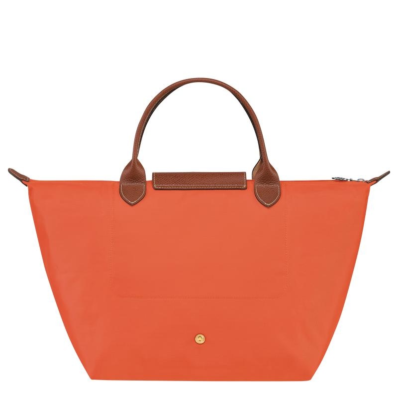 Longchamp Le Pliage Original M Handtasche Damen Orange | 2816-UVLBQ