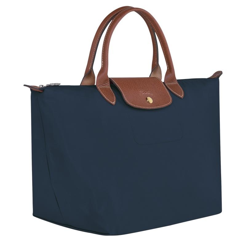 Longchamp Le Pliage Original M Handtasche Damen Navy | 4528-VQOXH