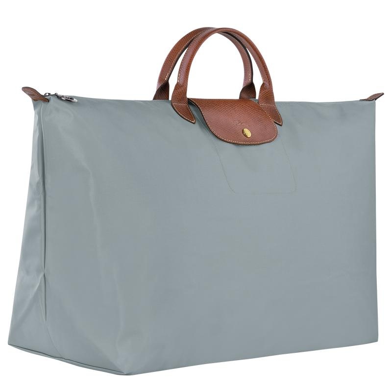 Longchamp Le Pliage Original M Reisetasche Damen Grau | 2634-RSCLQ