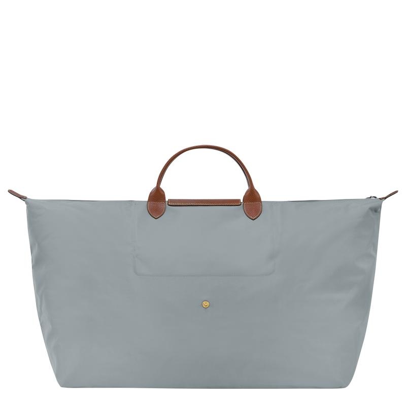 Longchamp Le Pliage Original M Reisetasche Damen Grau | 2634-RSCLQ