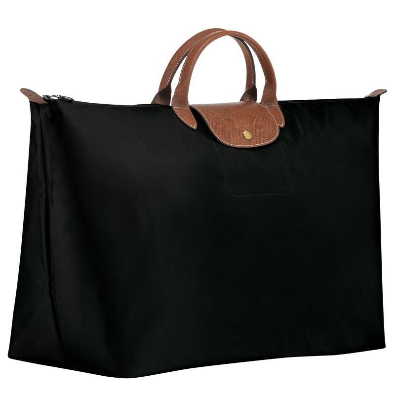 Longchamp Le Pliage Original M Reisetasche Damen Schwarz | 4368-YJGTB