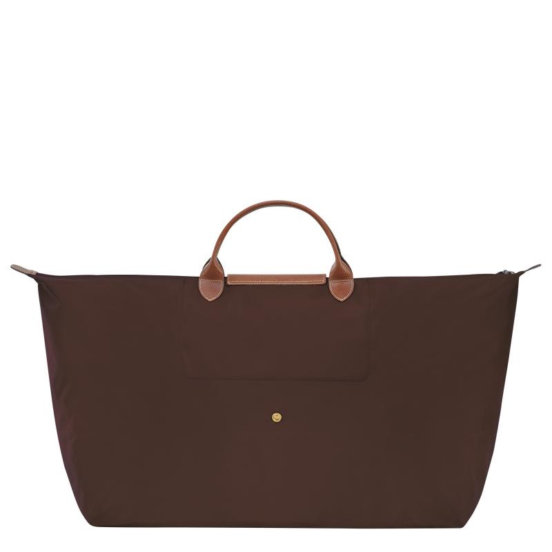 Longchamp Le Pliage Original M Reisetasche Herren Braun | 9835-JWSAE