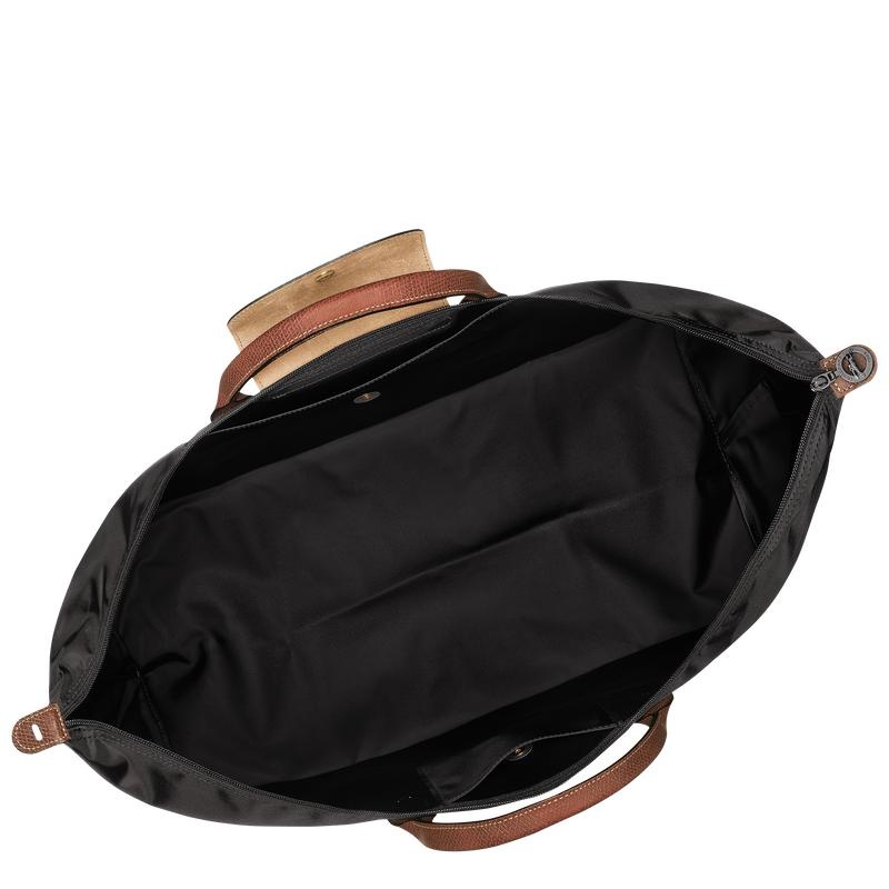 Longchamp Le Pliage Original M Reisetasche Herren Schwarz | 0762-XRGPZ