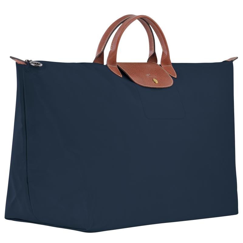 Longchamp Le Pliage Original M Reisetasche Herren Navy | 2846-ACQYD