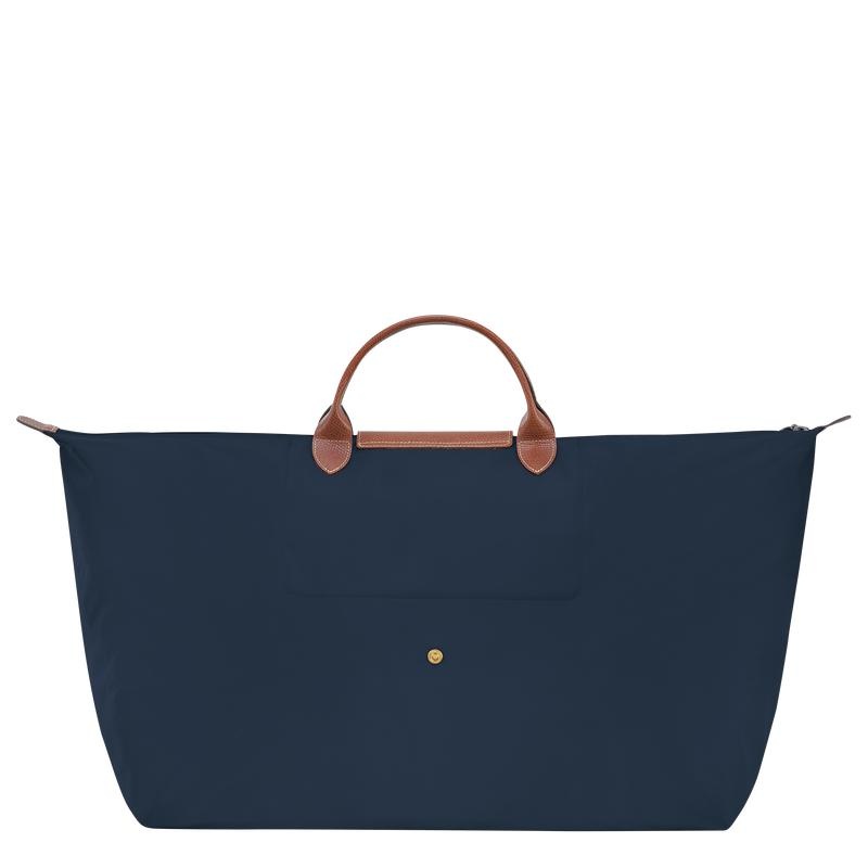 Longchamp Le Pliage Original M Reisetasche Herren Navy | 2846-ACQYD