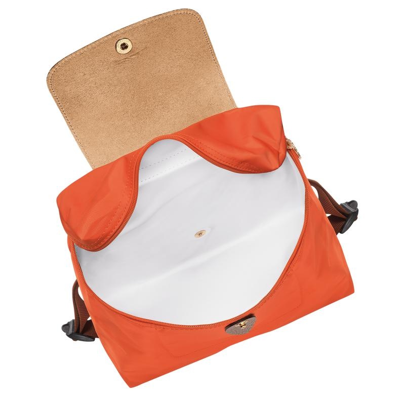 Longchamp Le Pliage Original M Rucksäcke Damen Orange | 9768-SIJOX