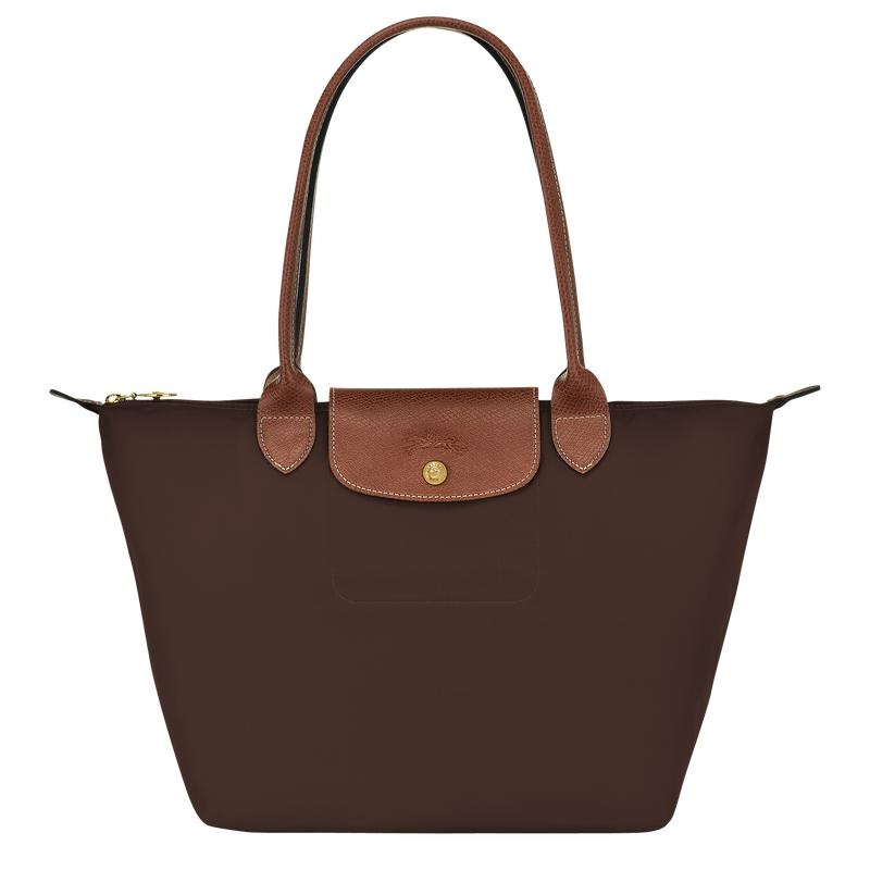 Longchamp Le Pliage Original M Tragetaschen Damen Braun | 5698-OUPXL