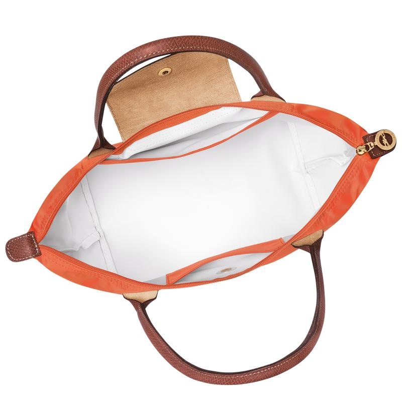 Longchamp Le Pliage Original M Tragetaschen Damen Orange | 4963-DQNEL